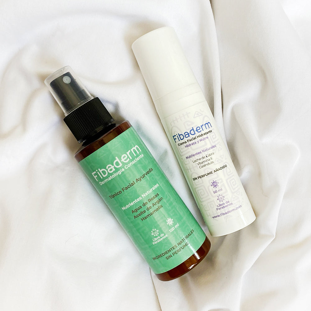 Kit Facial Crema Facial + Tónico facial Ayurveda
